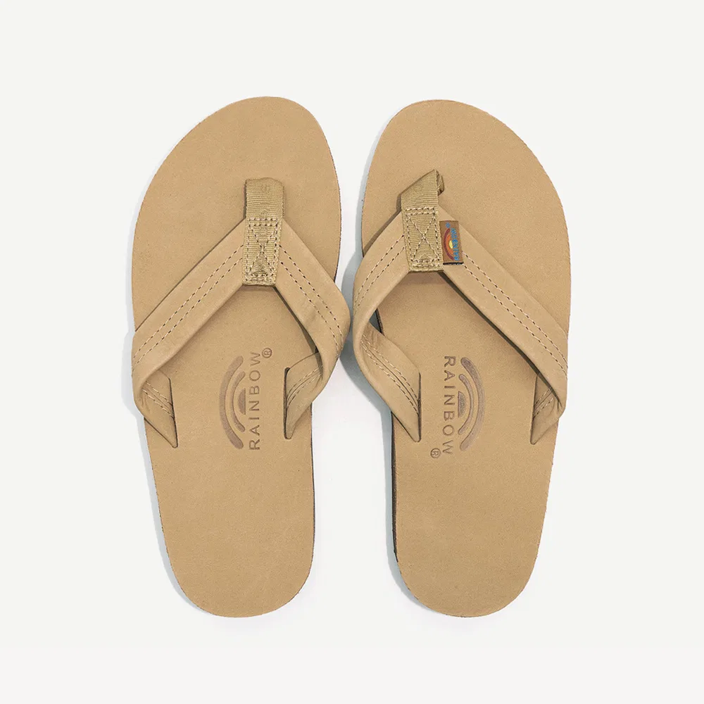 Мужские коричневые сандалии Double Layer Sierra Brown от Rainbow Sandals — фото 2
