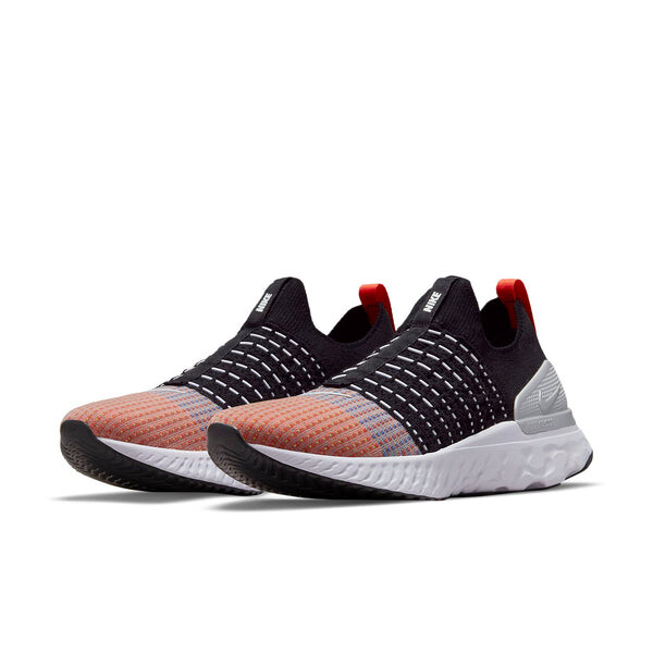 Кроссовки react phantom run flyknit 2 Nike, черный — фото 3
