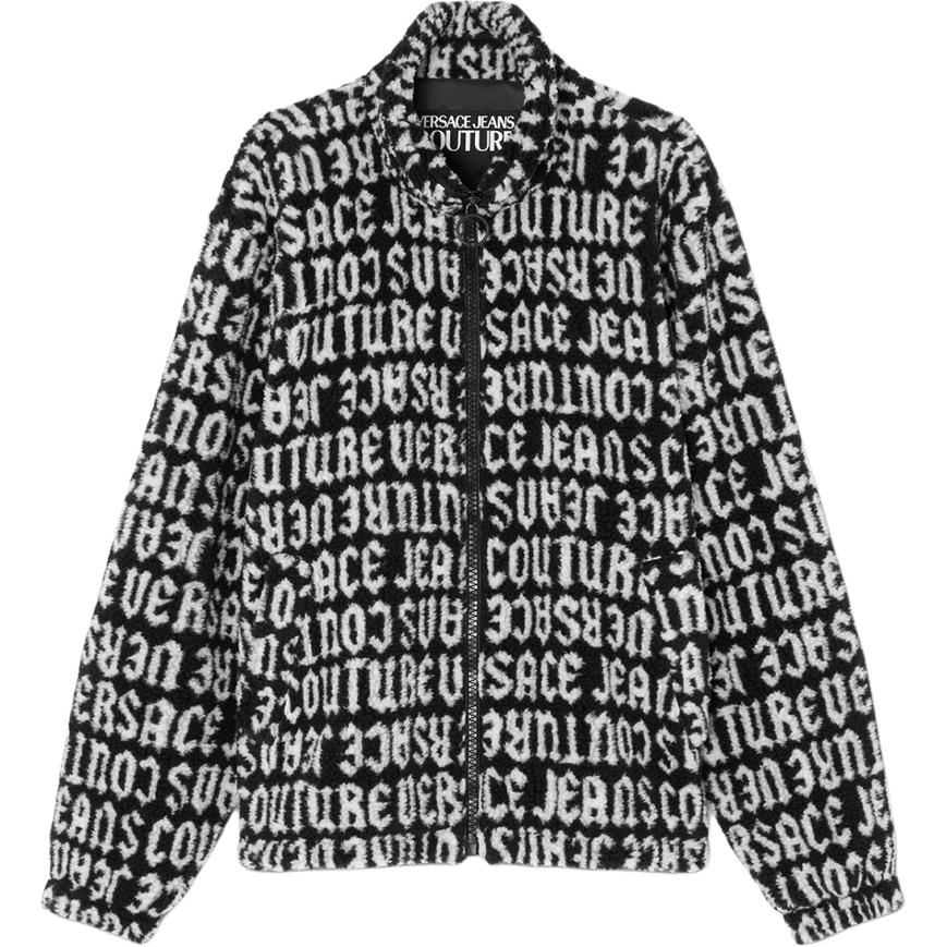 

VERSACE JEANS COUTURE Логотипная куртка-тедди, Black