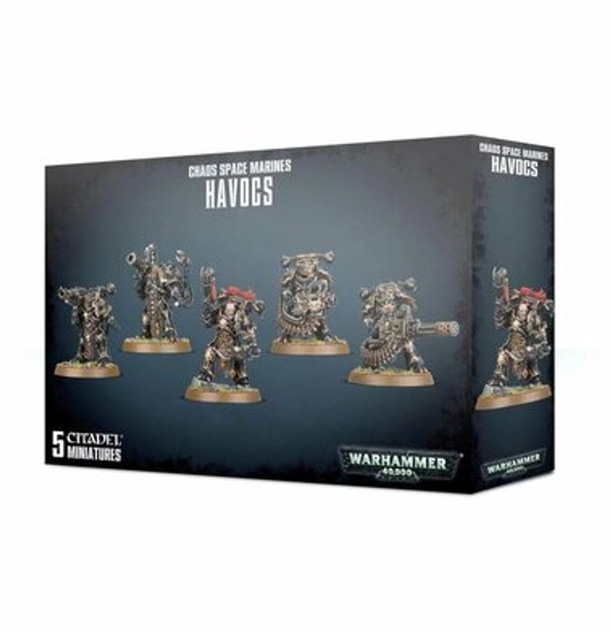 

Миниатюра Warhammer 40K: Chaos Space Marines - Havocs