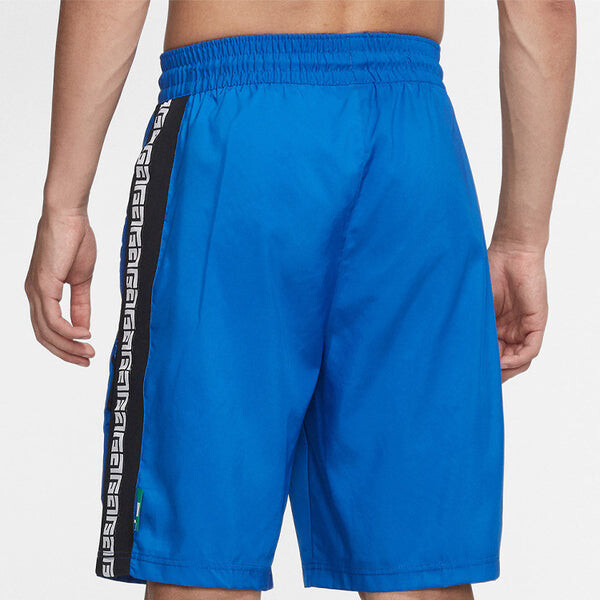 Шорты giannis alphabet basketball sports training shorts 'blue' Nike, синий — фото 4