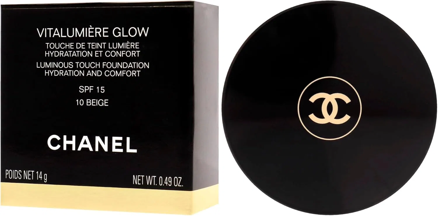 Тональный крем-подушка Chanel Vitalumiere Glow 14 г — фото 4