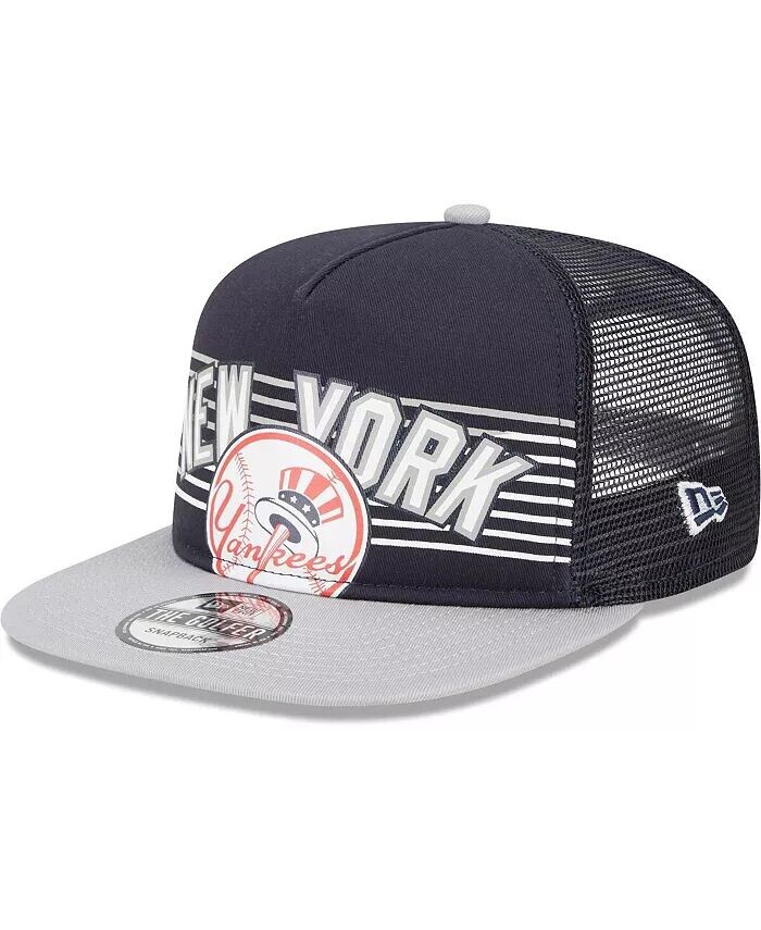 

Мужская темно-синяя кепка Snapback New York Yankees Speed ​​Golfer Trucker New Era, синий