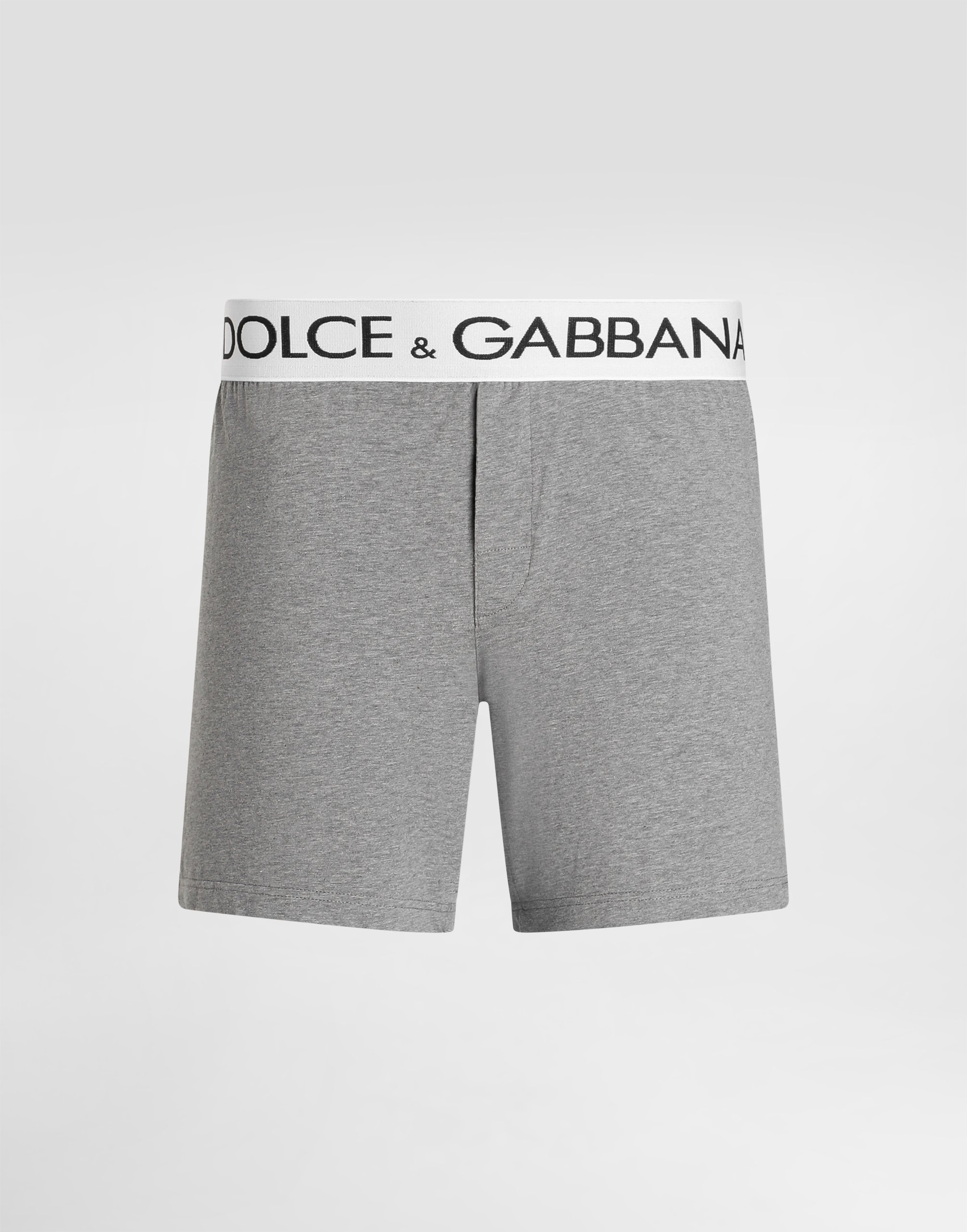 

Боксеры из хлопка с двусторонней эластичностью Dolce & Gabbana, серый