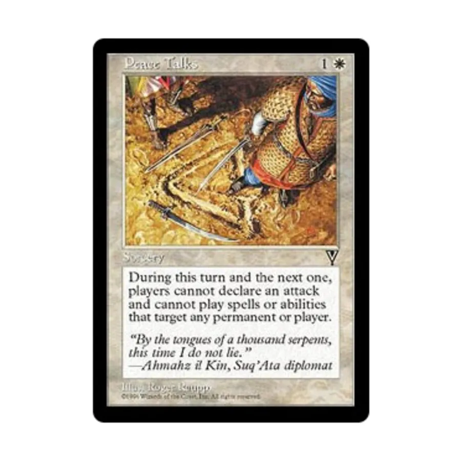

CCG Мирные переговоры (U), MTG - Visions