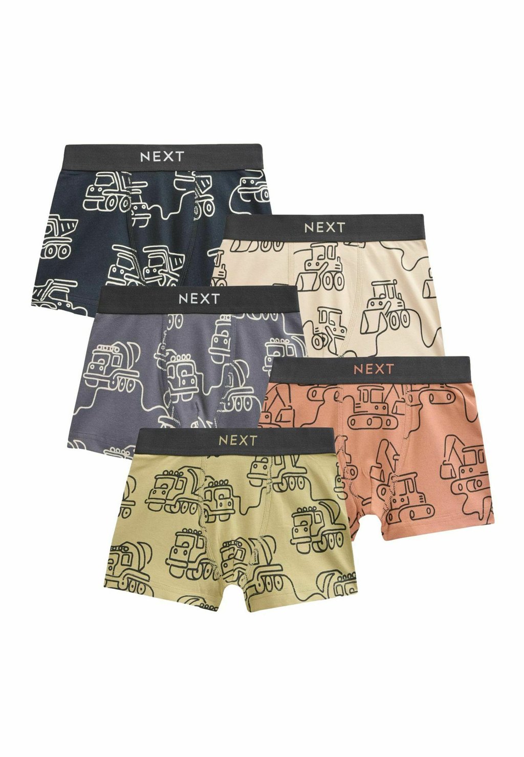 

Брюки-кюлоты 5 PACK Next, коричневый