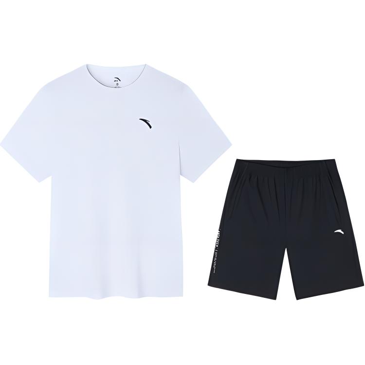 

Anta Variety Training Collection Повседневная спортивная одежда Мужской чистый белый Спортивный костюм