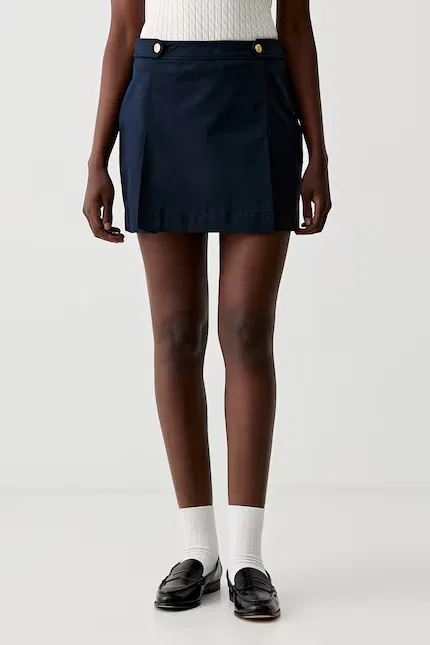 Юбка мини расклешенная Tommy Hilfiger, синий