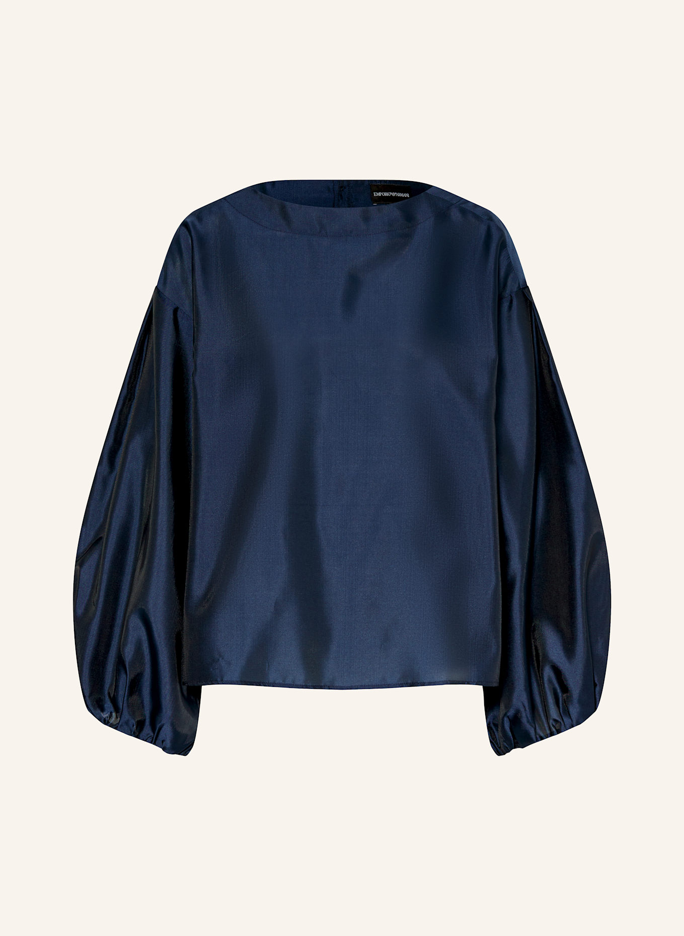 

Блузка рубашка Emporio Armani, синий