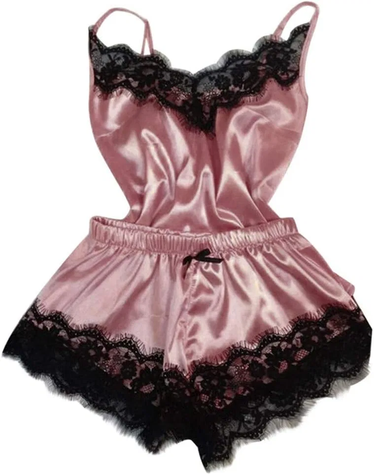 Комплект пижамы из сатина Hot Pink