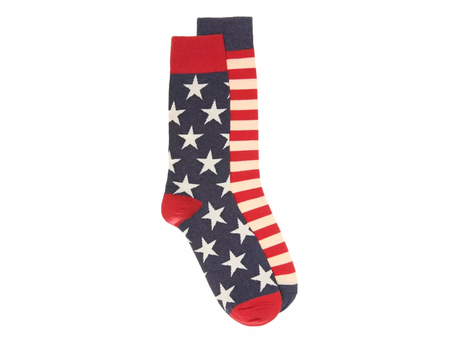 

Носки мужские Socksmith American Flag, красные/кремово-белые/темно-синие