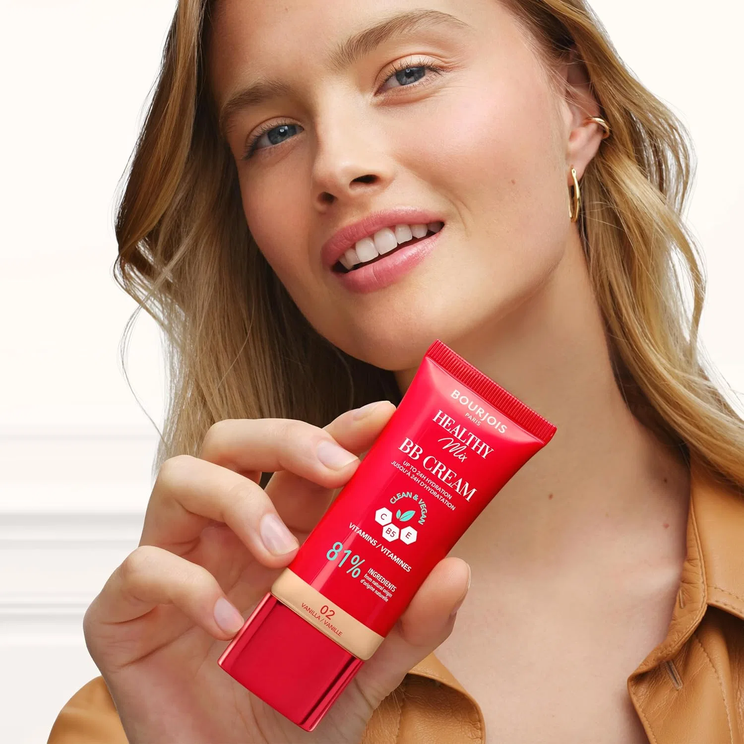 BB-крем Healthy Mix, 01 Ivory от Bourjois Bourjois, 001 Pearl — фото 4