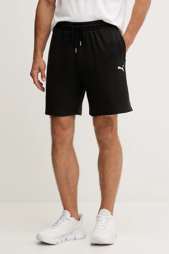 

Хлопковые шорты Puma, черный