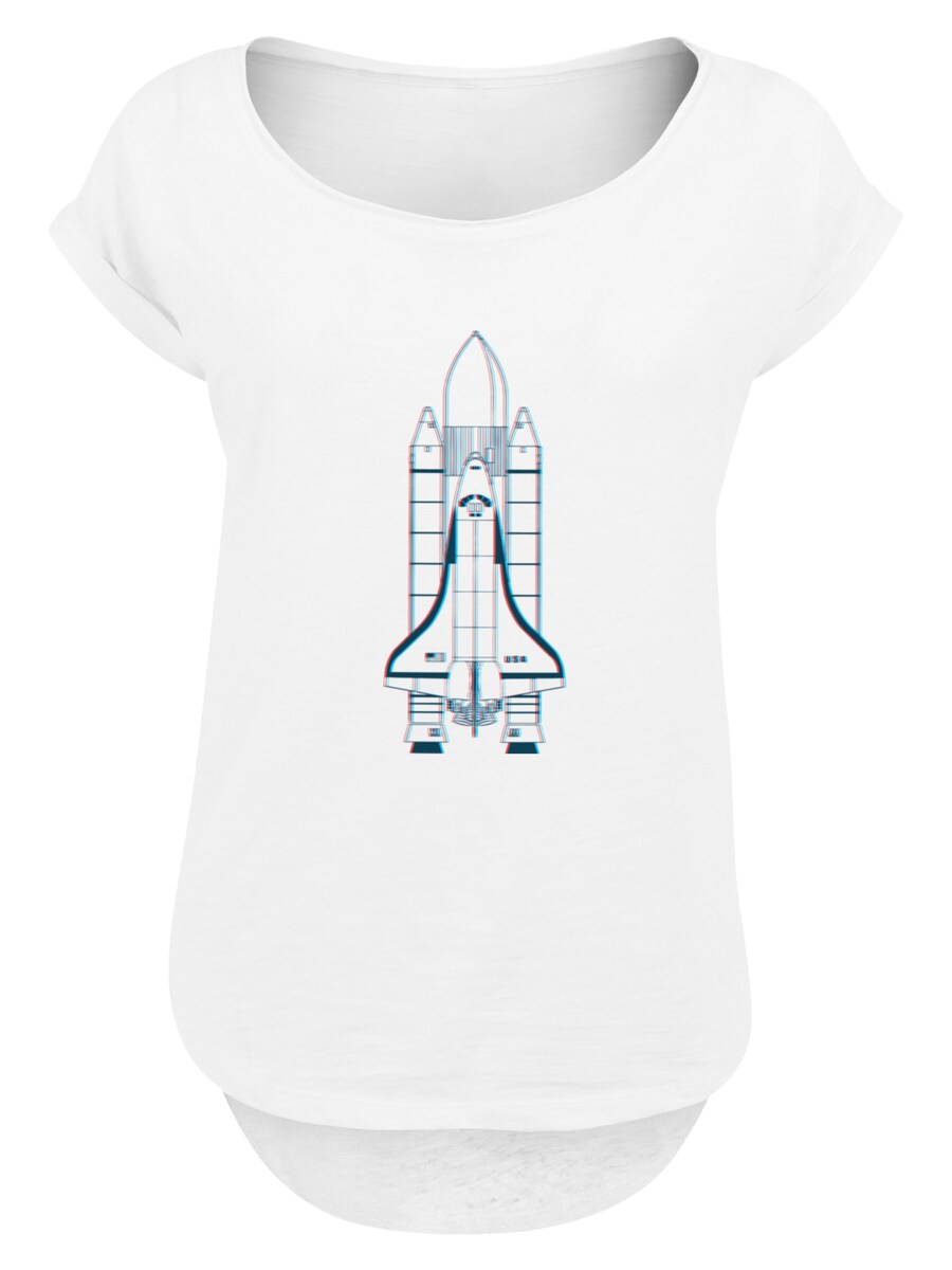 

Футболка F4NT4STIC NASA Space Shuttle Enterprise Two Tone, White