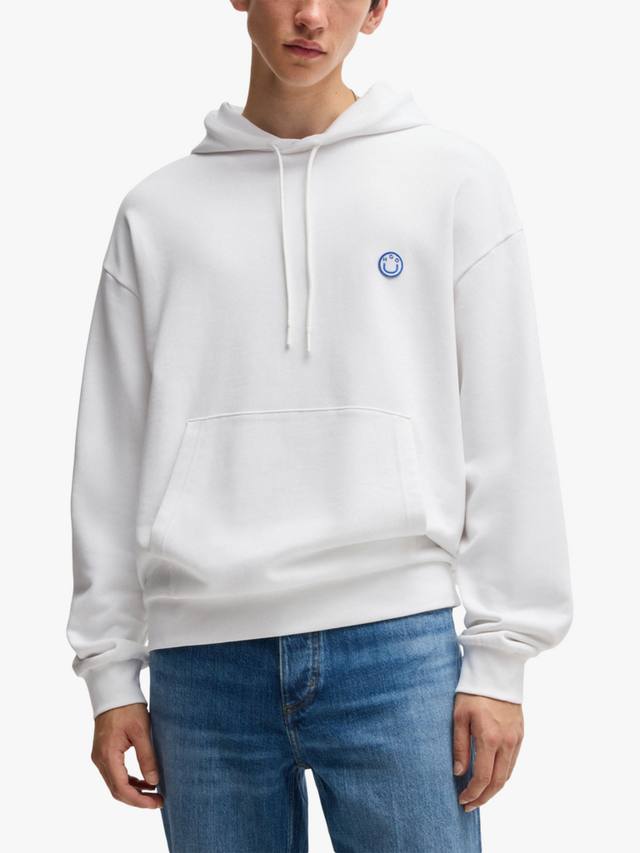 

Толстовка HUGO Happy с логотипом HUGO BOSS, White