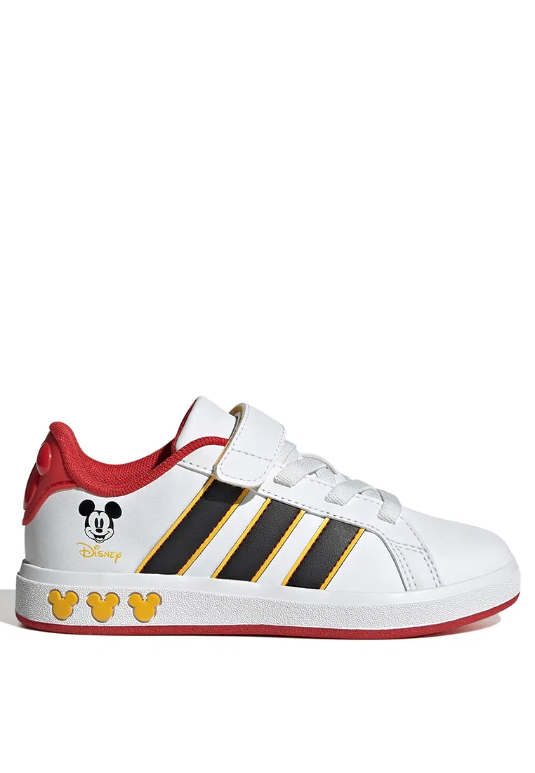 Кроссовки, Adidas x Disney Mickey Mouse, Grand Court, белые