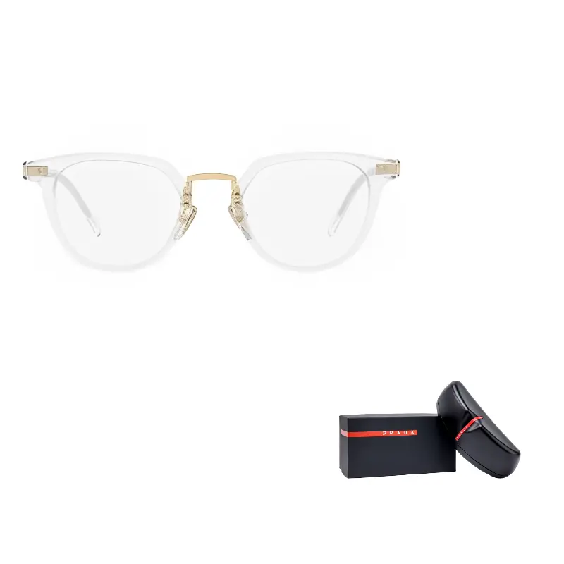 

PRADA Кошачий глаз солнцезащитные очки Frame, White