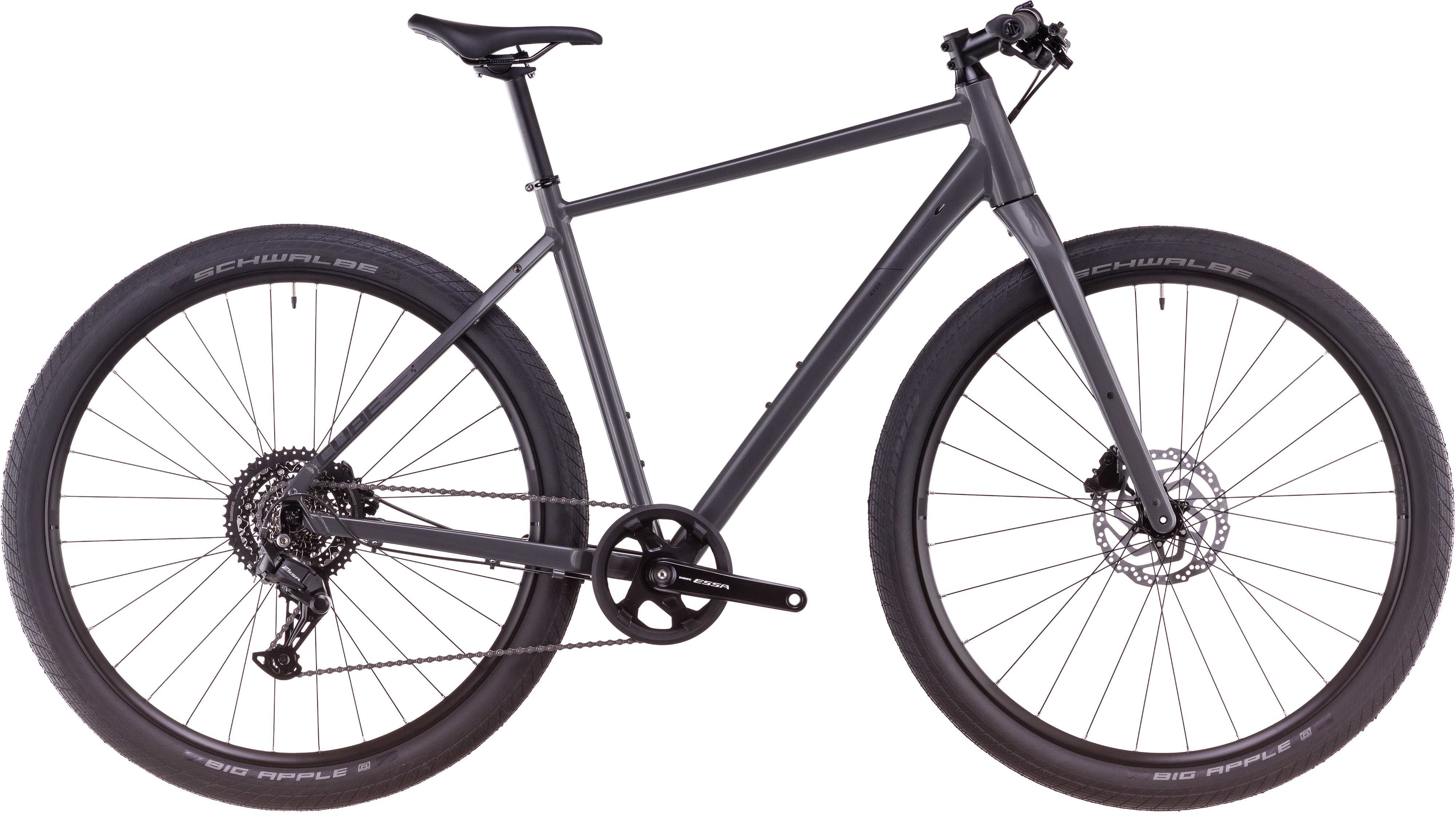 

Городской велосипед Cube Hyde ONE graphite´n´black (2025)