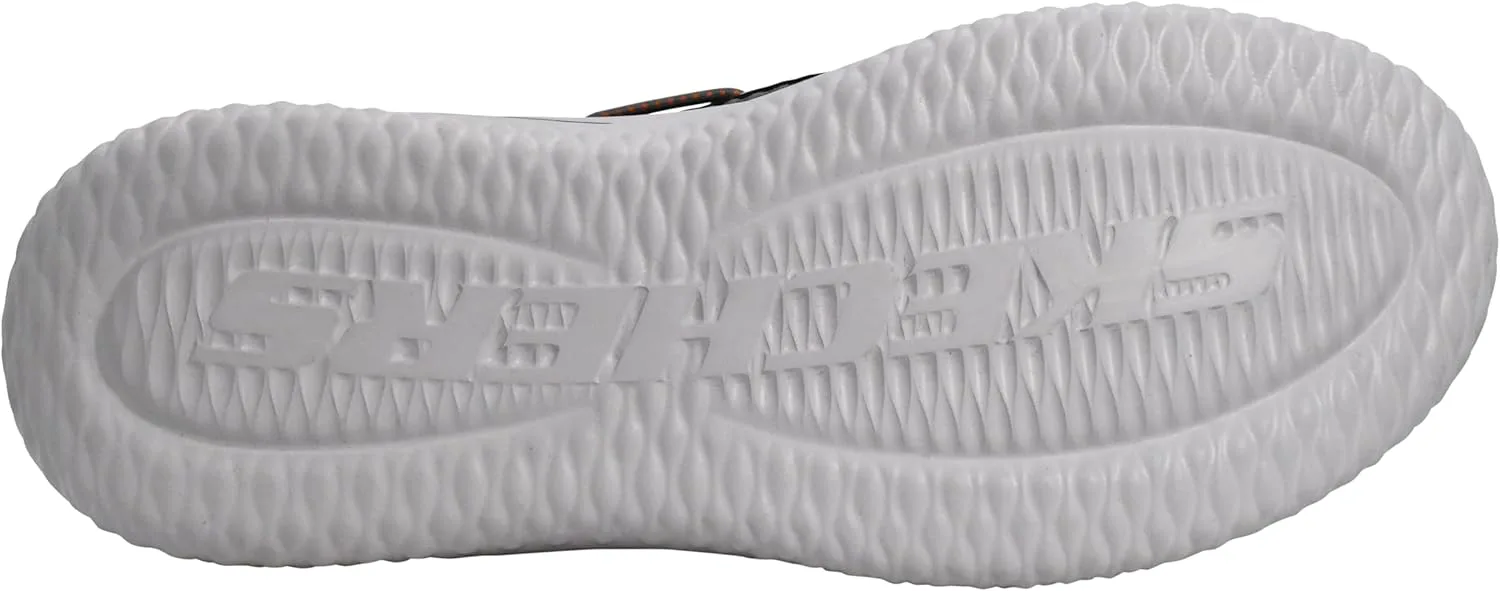 Мужские кроссовки Skechers Streetwear Delson 3.0 - Roth с низким профилем и шнурками-бинджи, оранжевый — фото 3