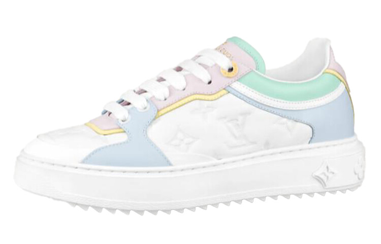 Кроссовки LOUIS VUITTON Time Out Sneakers 'White With Baby Shades' Women's