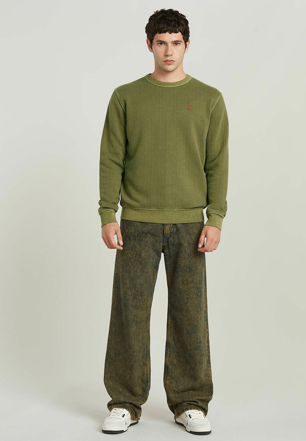 

Толстовка OVERDYED G-STAR, зеленый