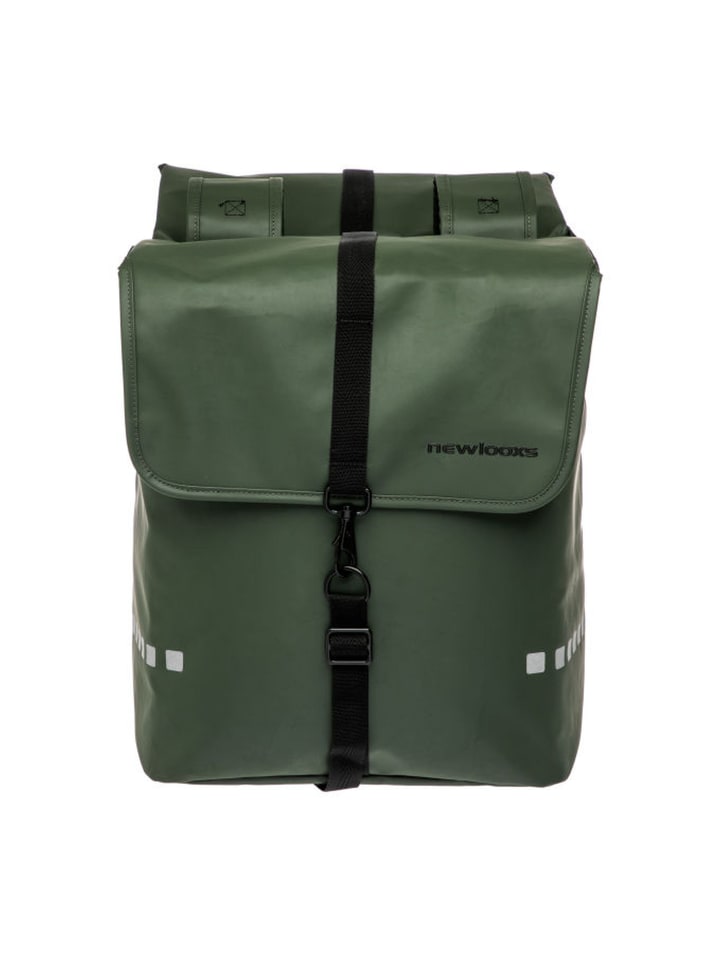 

New Looxs Двойная боковая сумка Odense зеленого цвета