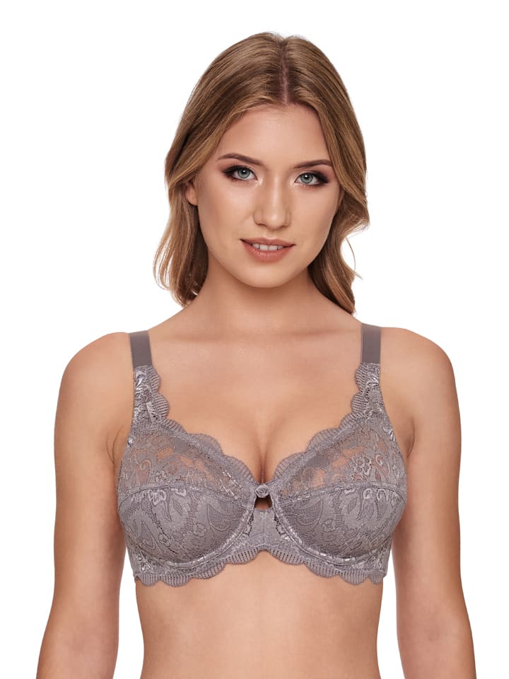 

SUSA Бюстгальтер на косточках серого цвета