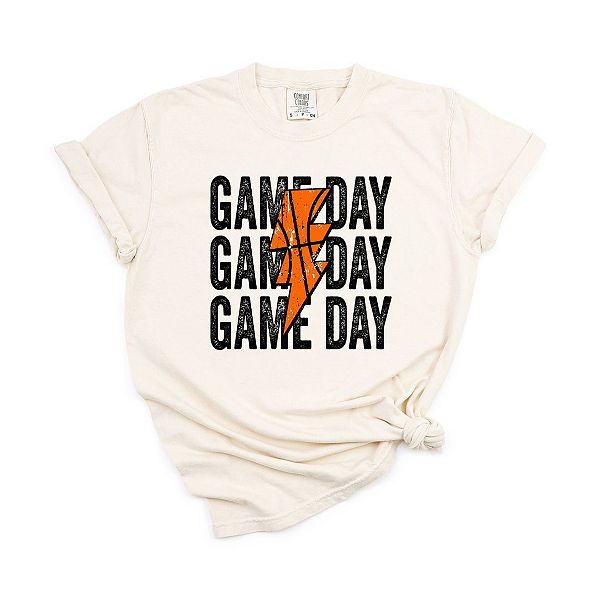 

Футболка Game day с принтом в виде молнии Simply Sage Market, Ivory, Зеленый, Футболка Game day с принтом в виде молнии Simply Sage Market, Ivory