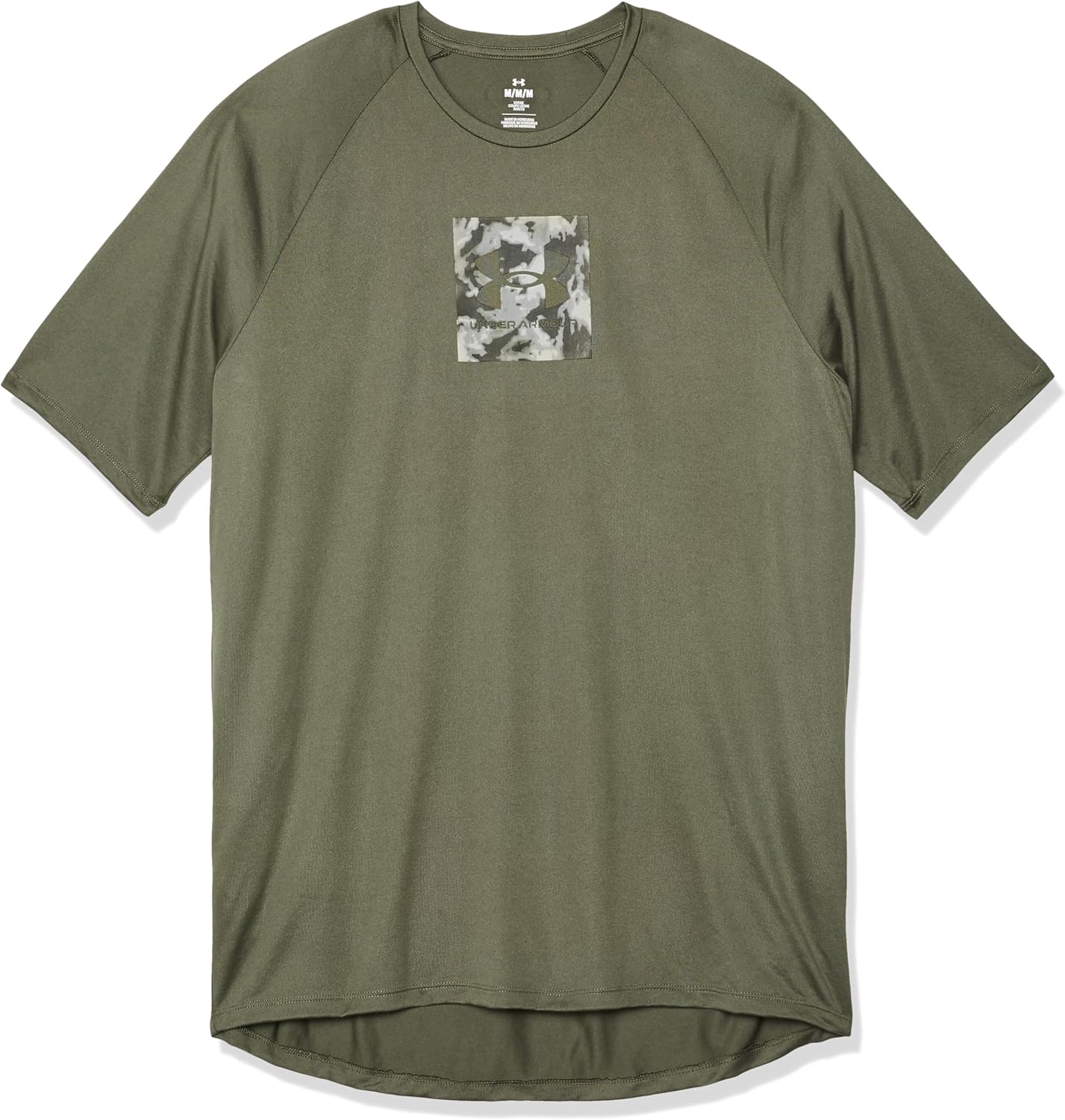 

Under Armour мужская футболка с коротким рукавом Tech Print Fill, (390) Marine Od Green/White, Белый, Under Armour мужская футболка с коротким рукавом Tech Print Fill, (390) Marine Od Green/White