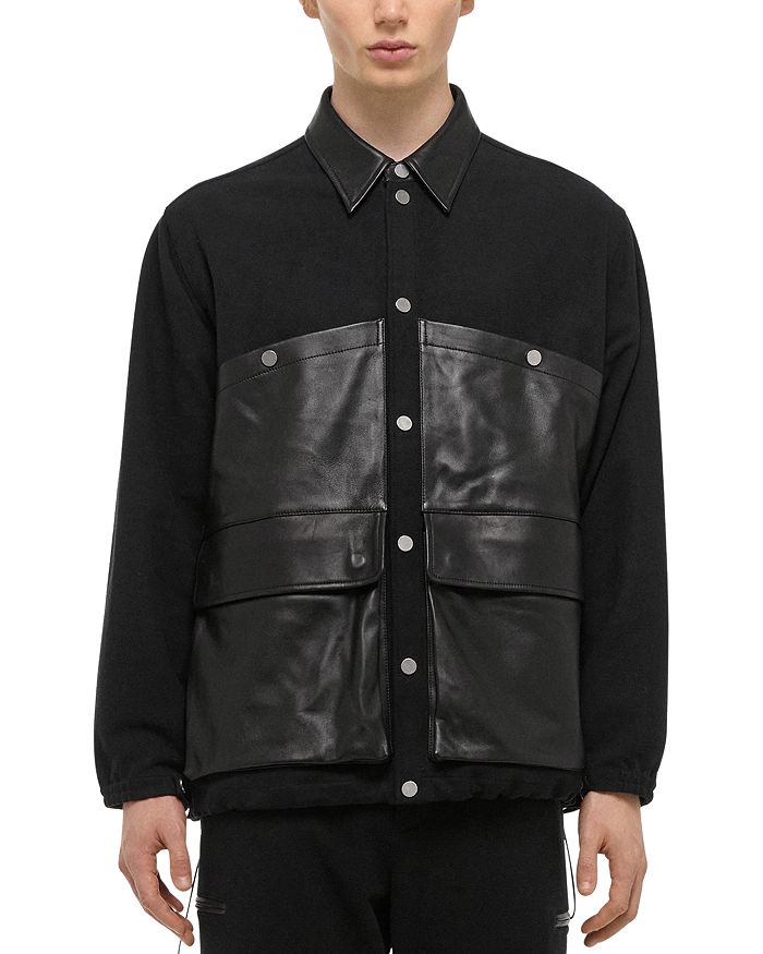 

Куртка для охоты из смешанной ткани Helmut Lang, черный