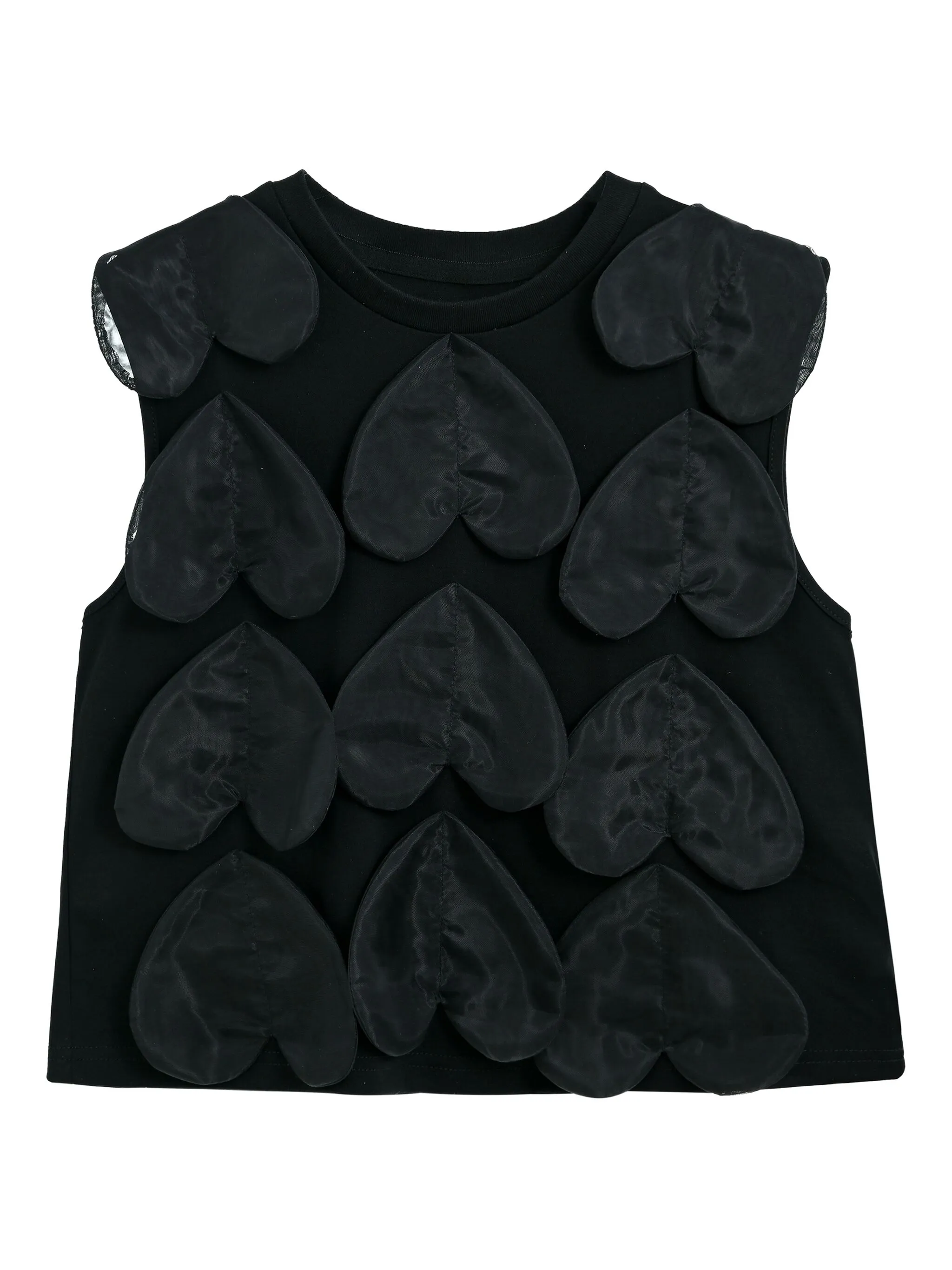 

Комплект из топа и шортов с оборками Tulleen, черный