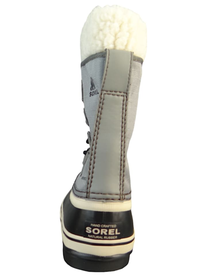 Ботинки женские Sorel Winter Carnival зимние в спортивном стиле, серо-черный — фото 4
