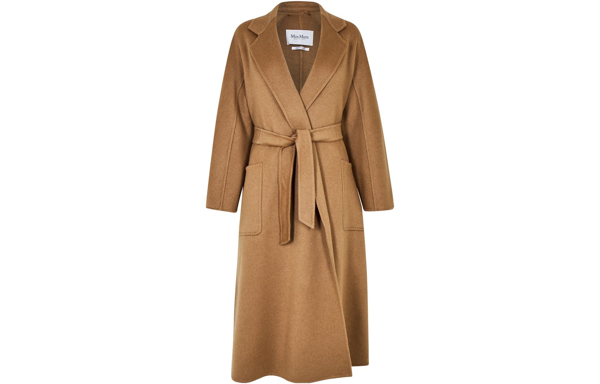 

MaxMara Весенне-летнее пальто верблюжьего цвета, Camel