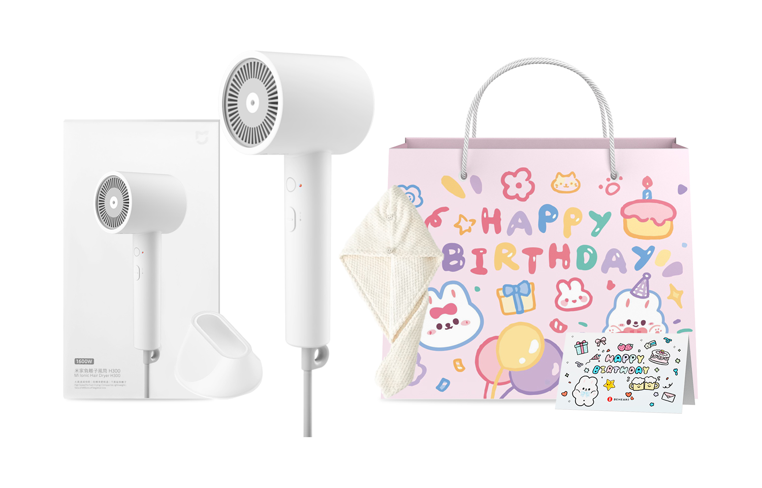 

Фен для волос Mi, H300 Girlfriend Exclusive Birthday Gift Bag