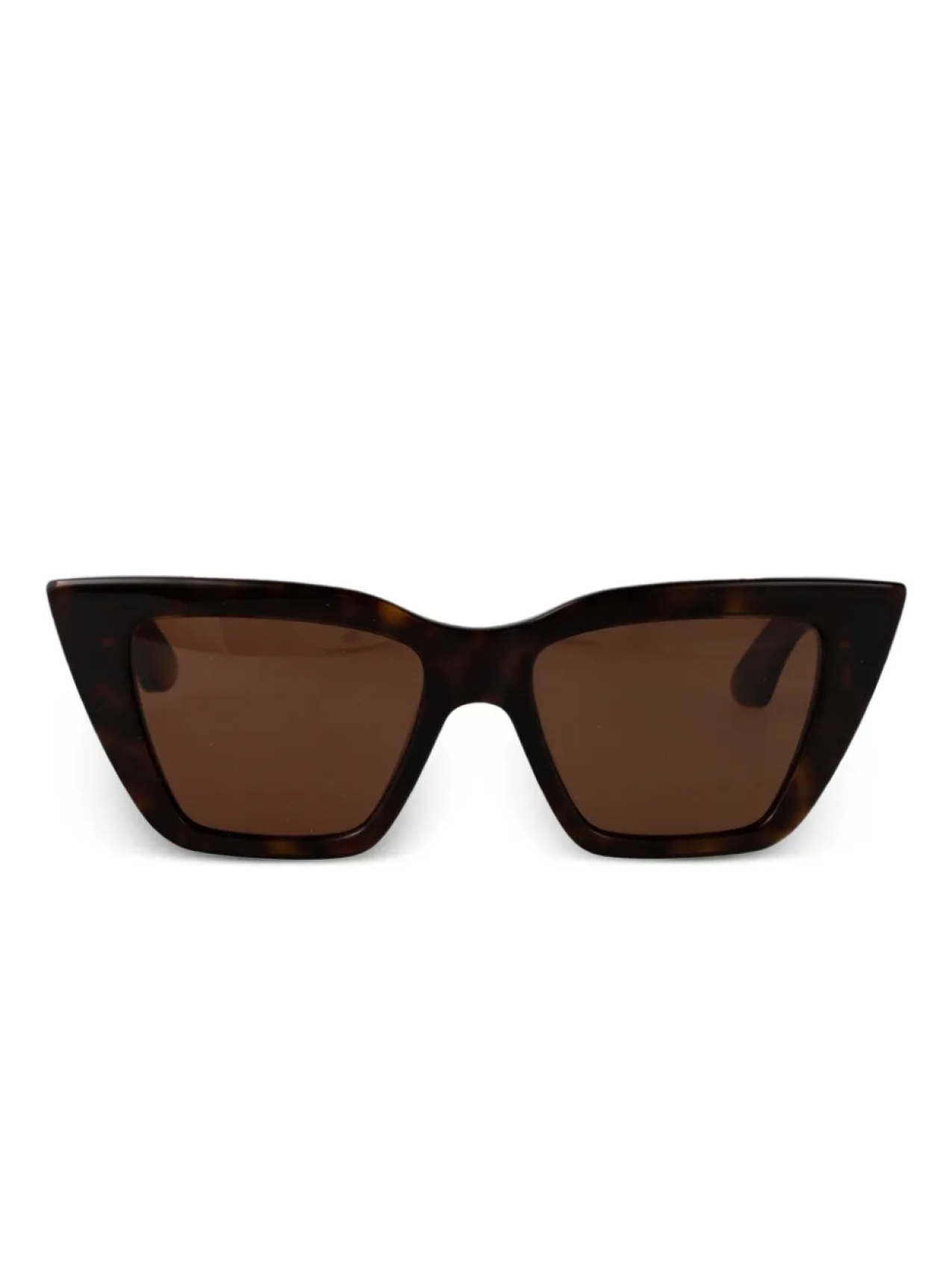 

Alexander McQueen Eyewear cat-eye солнцезащитные очки, коричневый