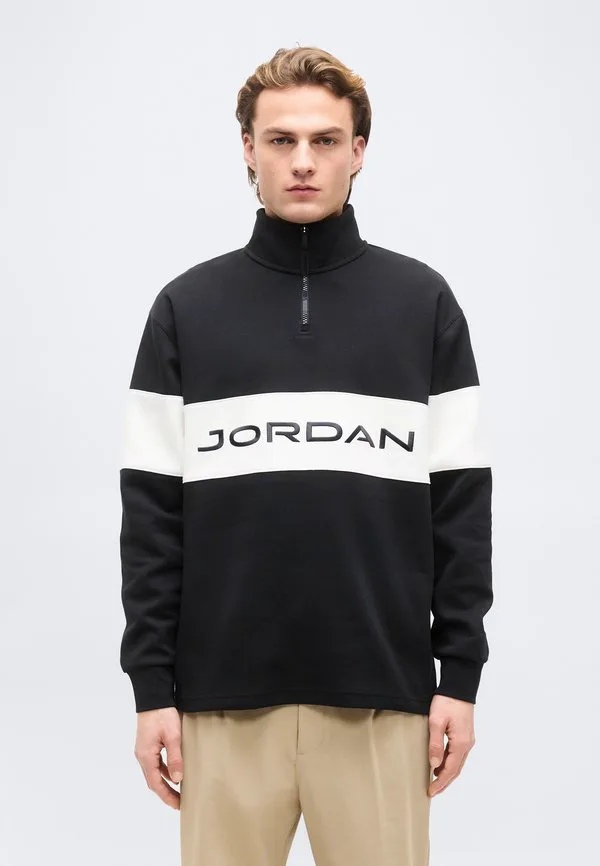 

Толстовка с застежкой-молнией до середины груди для игры в гольф Jordan, Black/Sail/Dark Shadow, Черный, Толстовка с застежкой-молнией до середины груди для игры в гольф Jordan, Black/Sail/Dark Shadow