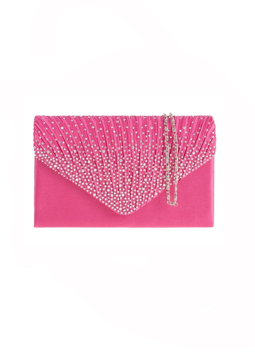 

Украшенный клатч со сборками KOKO COUTURE, розовый