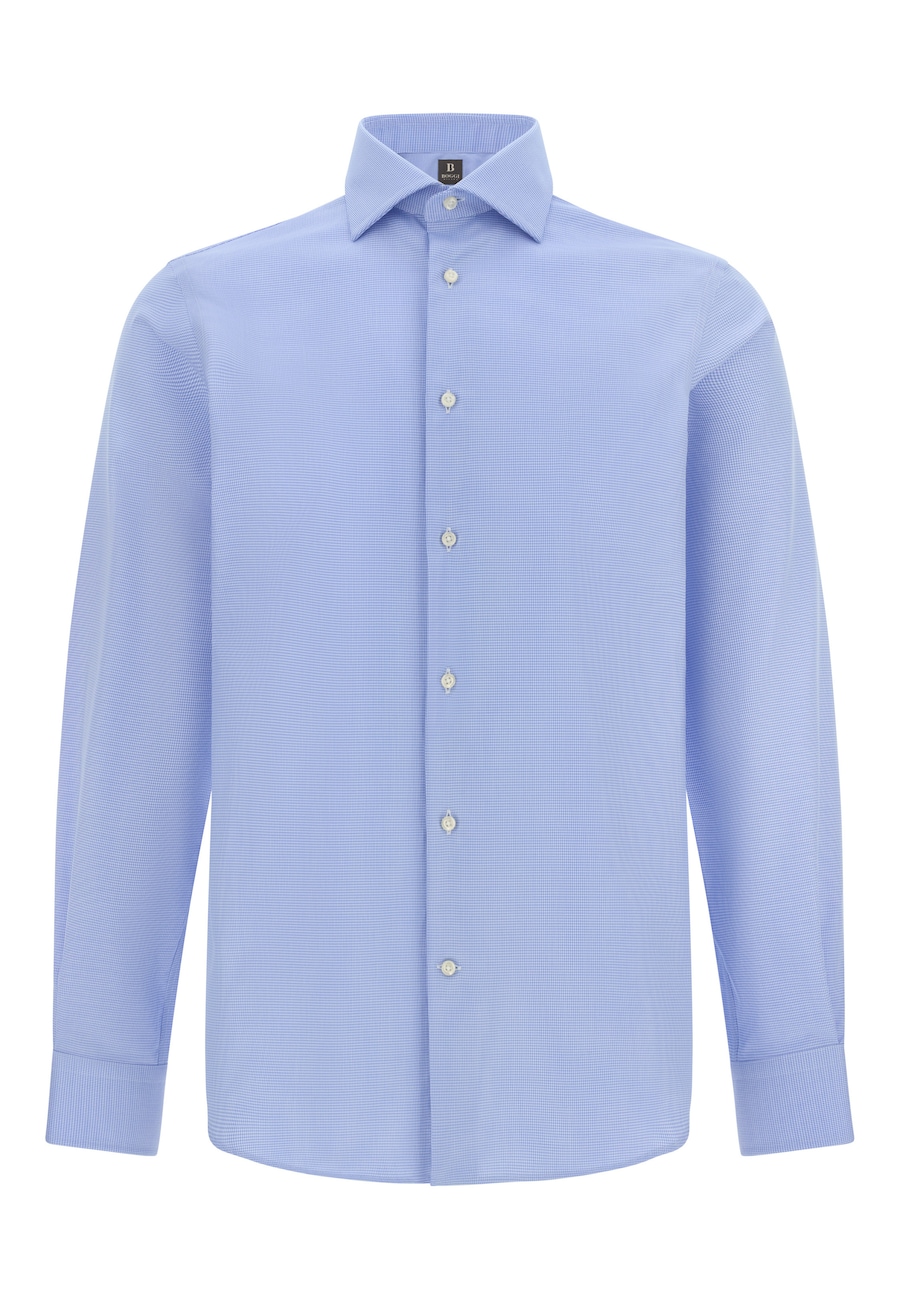 

Рубашка на пуговицах классического кроя Boggi Milano, светло-голубой