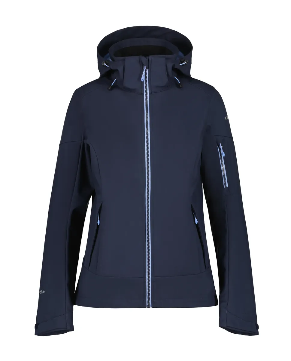 

Куртка софтшелл Icepeak "D SOFTSHELL JACKE BATHGATE" (1 шт.), с капюшоном, водоотталкивающая, синий