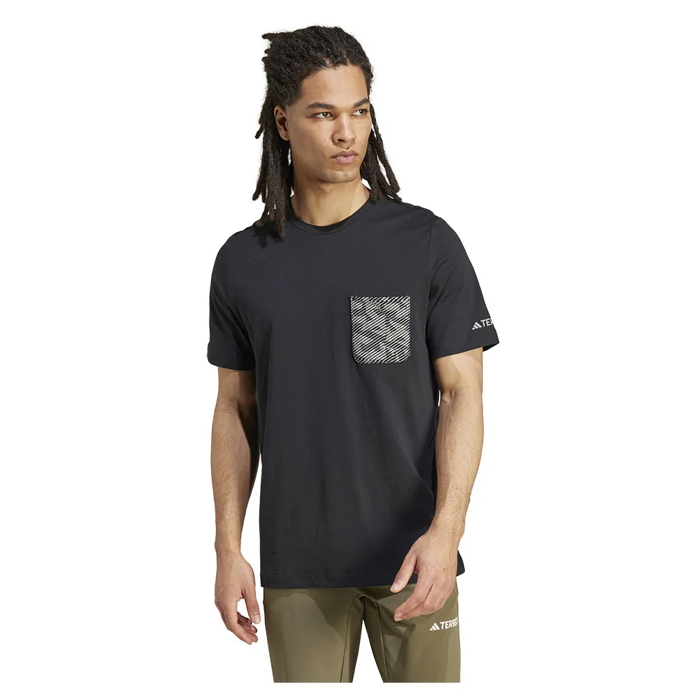 

Футболка с коротким рукавом adidas Terrex Graphic, черный