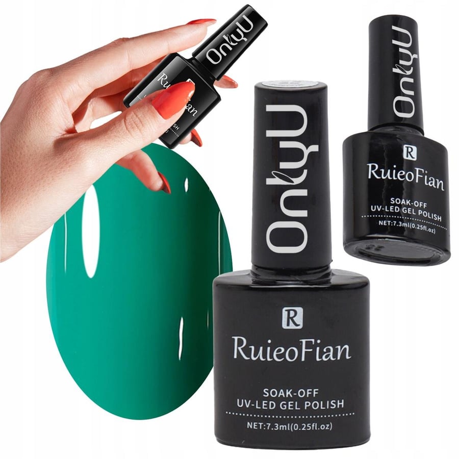 

ГИБРИДНЫЙ ЛАК ДЛЯ НОГТЕЙ GREEN MINT С УФ-БЛЕСКОМ OnlyU/L063