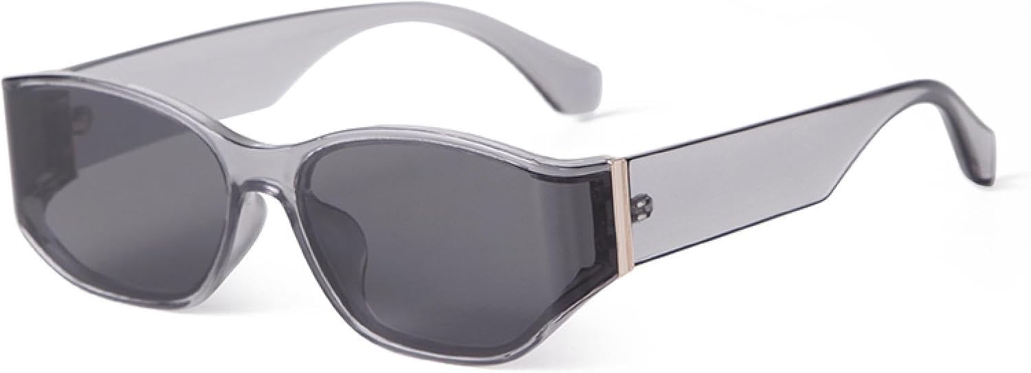 

Квадратные солнцезащитные очки для женщин, большая оправа, изогнутые линзы, модные солнцезащитные очки неправильной формы, стильные очки с защитой от УФ-излучения UV400 WNCKSQ, C2