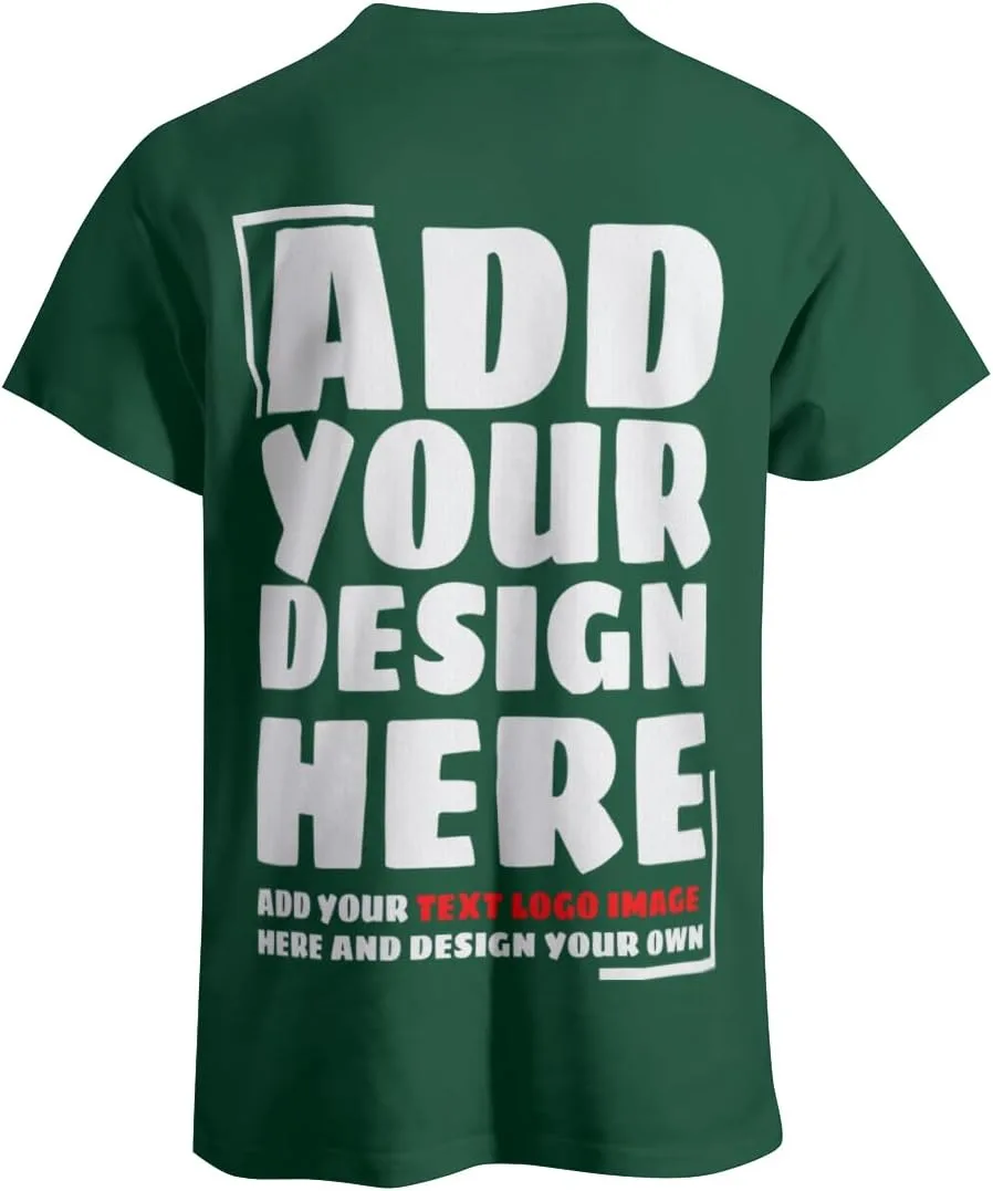 Футболка Unisex Adult Custom St Patrick's Day с зеленым клевером, двусторонняя печать — фото 3