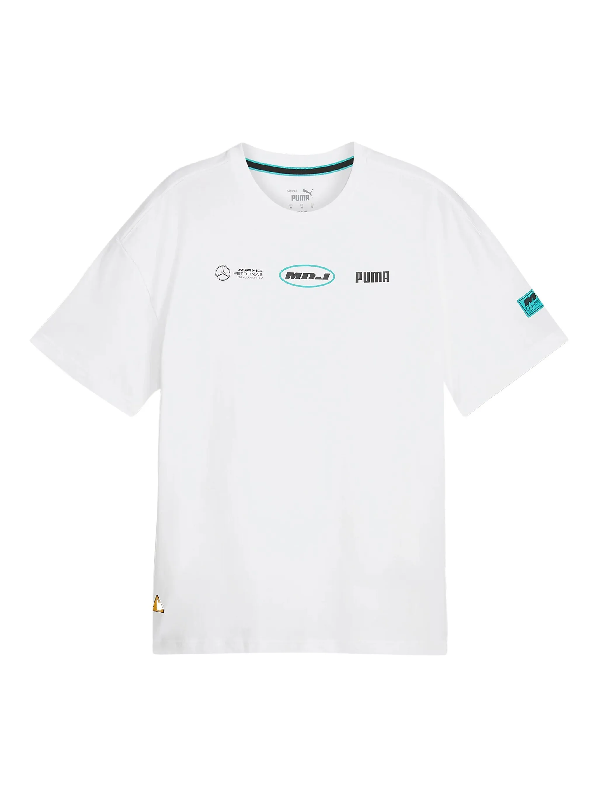 

Футболка из коллаборации с Mercedes-AMG Petronas F1 и MDJ Puma, белый