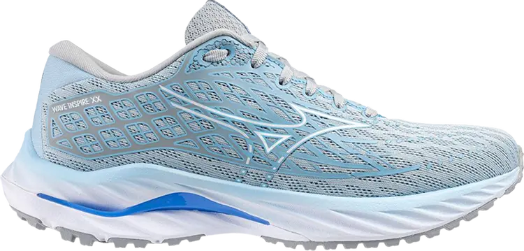 Кроссовки Wmns Wave Inspire 20 Wide 'Cerulean White', синий