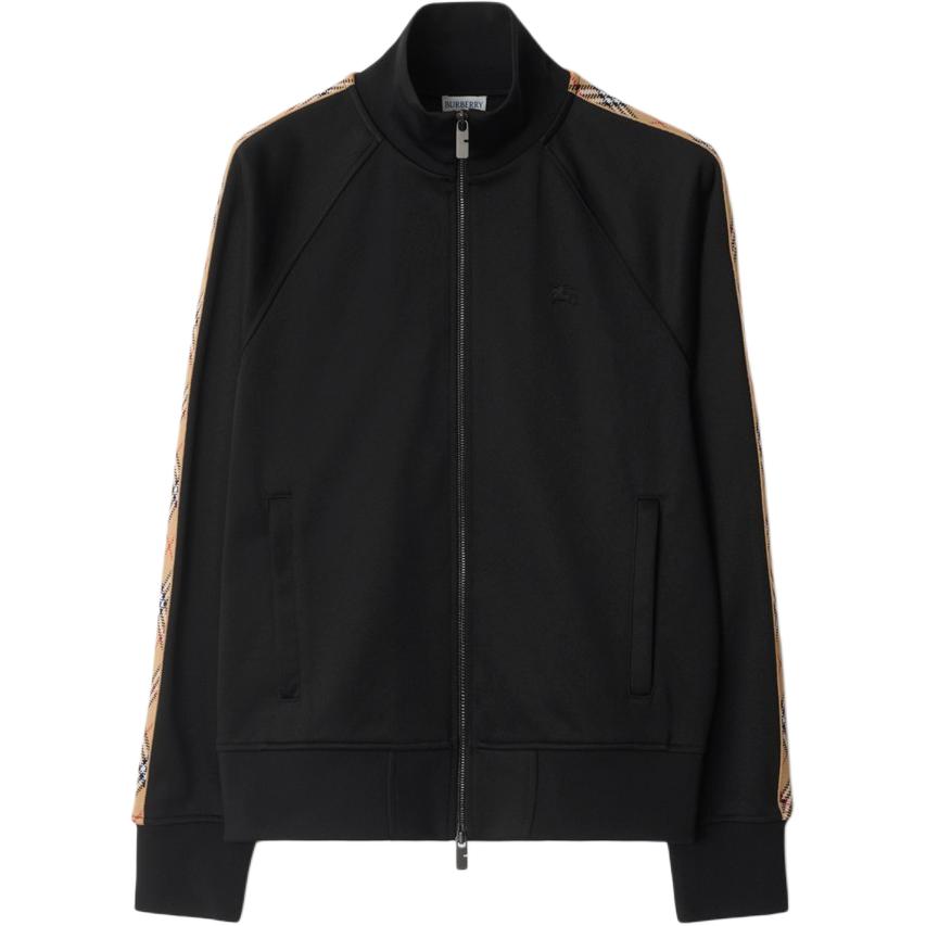 

Burberry Застёгивающаяся на молнию спортивная куртка, Black