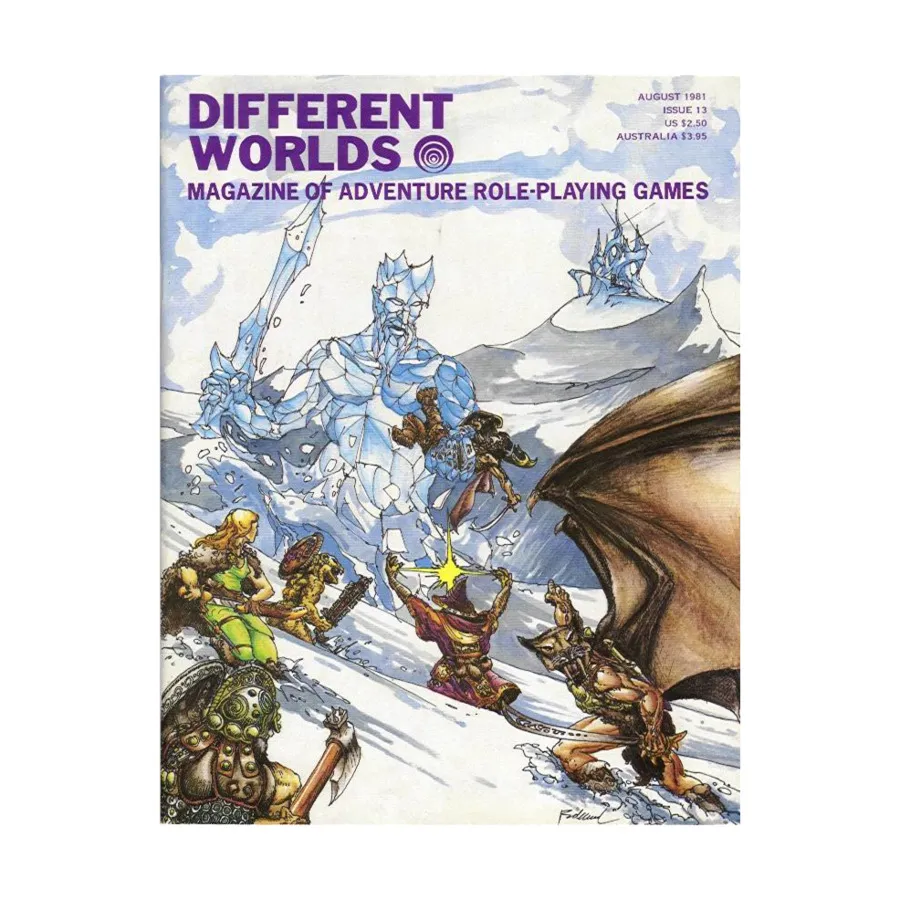 

Журнал #13 "The Land of Faerie, Samurai Swords", Different Worlds Magazine