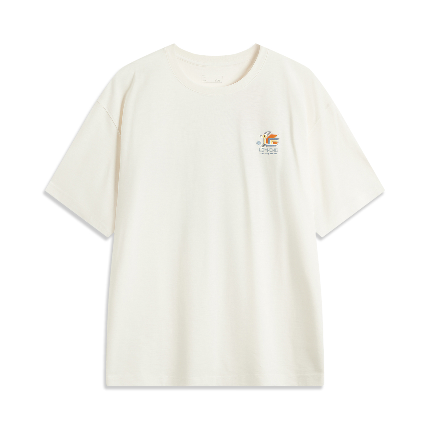 

LINING Футболка мужская бежевая Sports Life Collection