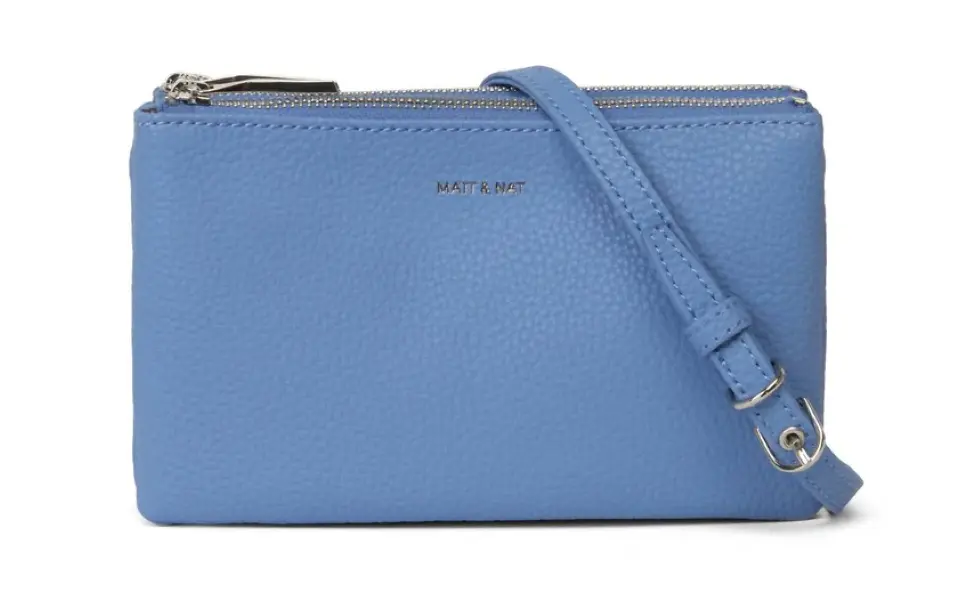 

Matt & Nat Triplet веганская сумка-кроссбоди в цвете Coast, синий