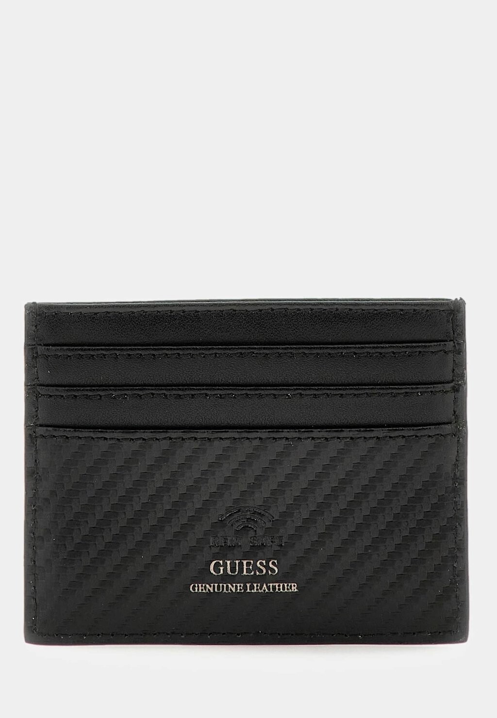 

Визитница MITO CUIR VÉRITABLE Guess, черный